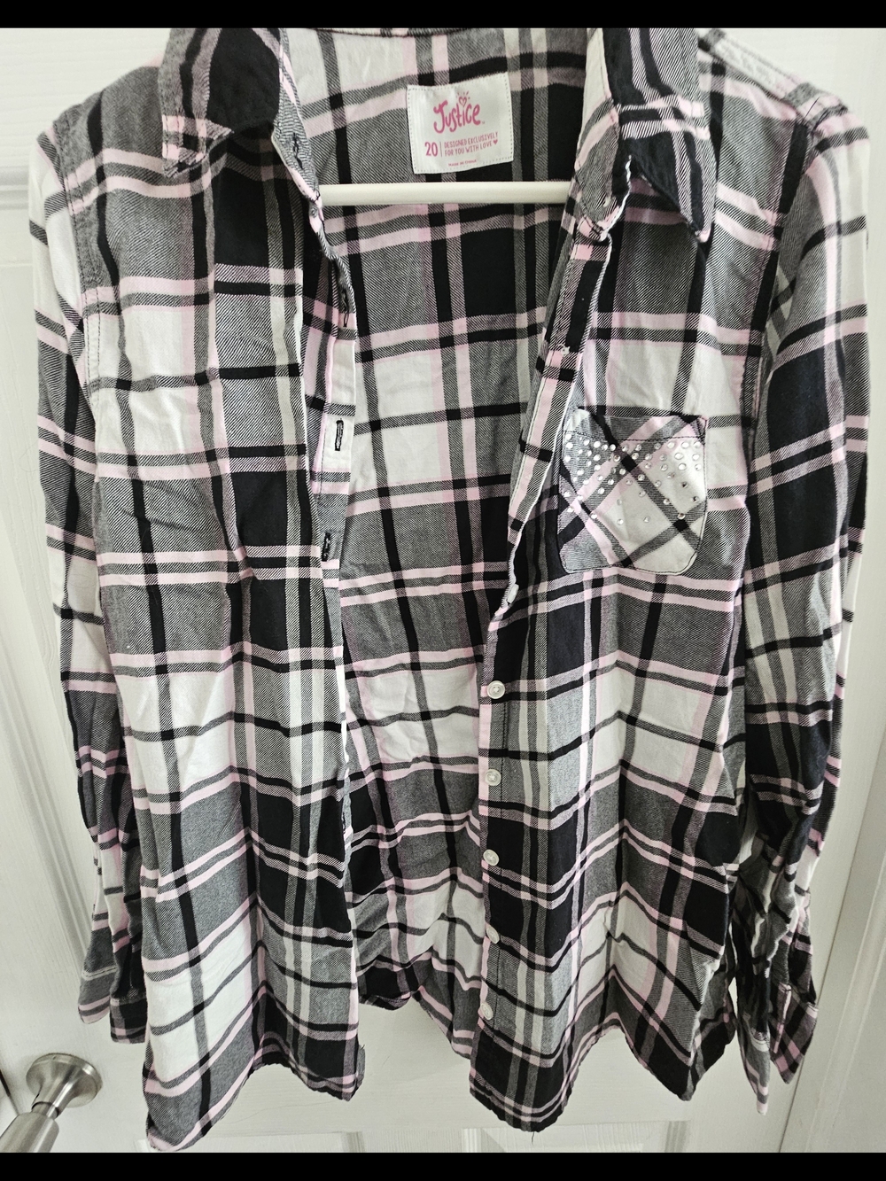 Justice Girl's Flannel